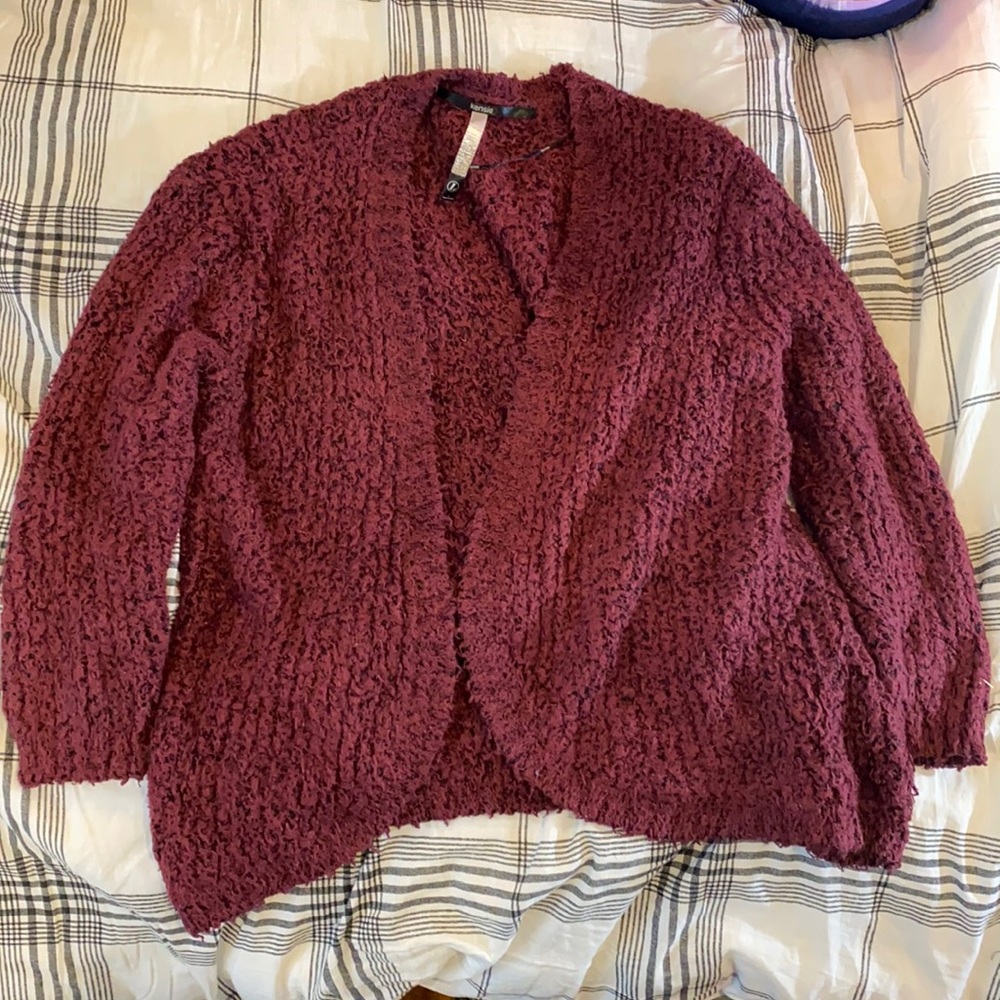 Maroon Kensie Caridgan